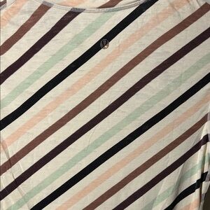 lululemon athletica Multicolor Stripe Tee
